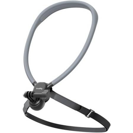 SmallRig 5596 - uchwyt/mocowanie na szyję, szybkozłączka do kamer sportowych, do nagrywania POV